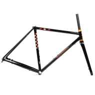 *CRUST BIKES* disc malocchio frame (black)