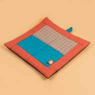 *BLUE LUG* mat mat (nile blue/orange)
