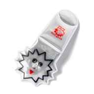 *HATOHOTATE×BLUE LUG* pachi-pachi kun reflector clip (silver)