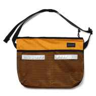 *BLUE LUG* stroll sacoche (rip orange/mesh)