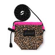 *BLUE LUG* can cooler pouch (leopard/pink)