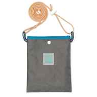 *BLUE LUG* mini sacoche (ecopak gray/cyan)