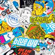 *BLUE LUG* sticker pack