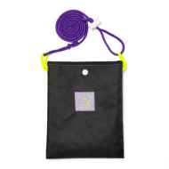 *BLUE LUG* mini sacoche (ecopak black/black)