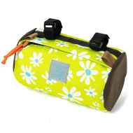 *BLUE LUG* handlebar pouch (flower lime)