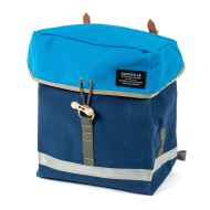 *RIVENDELL* sackville backabike bag (navy/bright blue)