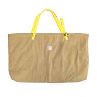 *BLUE LUG* big tote (padding beige/yellow)