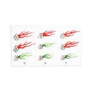 *GHOOOST* transfer sticker (flying flowerz rg)