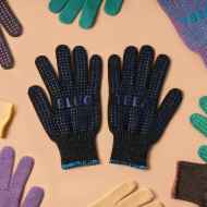 *TEMBEA×BLUE LUG* merino wool gunte (black)