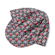 *RON'S BIKES* larons tulips and holly cap (gray)