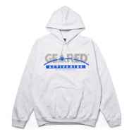 *BLUE LUG* geared hoodie (ash gray)