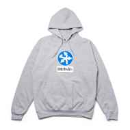 *BLUE LUG* bikes only hoodie (gray)