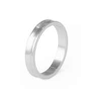 *CRUST BIKES* 1inch 24 palms headset spacer (silver)