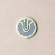 *ULTRADYNAMICO* reflective patch (round mark)