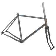 *CRUST BIKES* bombora frame (matte clear)