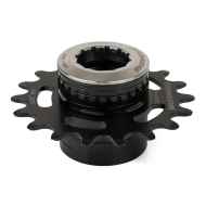 *FAIRWEATHER* single speed spacer kit (black/18t)