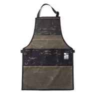 ILE work apron エプロン blue lug ブルーラグ ILE* x-back work apron (wax tan) - BLUE LUG ONLINE STORE