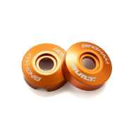 *BINGHAM BUILT* sweetpost caps (orange)