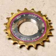 *EURO-ASIA IMPORTS × ALLEZ LA* gold medal pro track cog (19t)