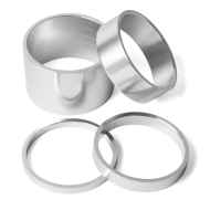 *NITTO* thin aluminum spacer 1-1/8" (silver)