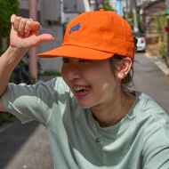 *TEAM DREAM* chubby packable cap (orange)