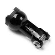 *SON NABENDYNAMO* bracket deluxe 2d light mount long (black)
