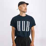 *BLUE LUG* HUB daily t-shirt (navy)