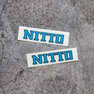*NITTO* logo sticker (M/2pcs)