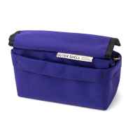 *OUTER SHELL ADVENTURE* drawcord handlebar bag (purple)