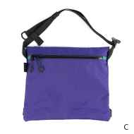 *YANCO* zip musette (purple/C)