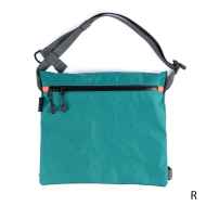 *YANCO* zip musette (teal/R)