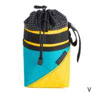 *YANCO* stem bag (turquoise/yellow/V)