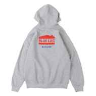 *BLUE LUG* house logo hoodie (heather gray)