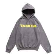 *BLUE LUG* TANDEM hoodie (charcoal)