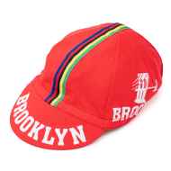 *BL SELECT* brooklyn cycle cap (red)