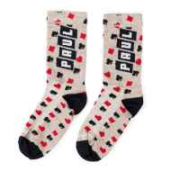 *PAUL* aces wool socks (royal flush)