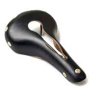 Gilles Berthoud/ARAVIS/ブラウン BERTHOUD* aravis open leather saddle (brown) - BLUE LUG
