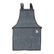*ILE* x-back work apron (wax grey)