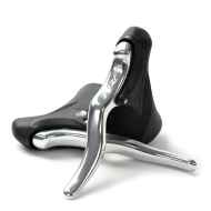 TRP* RRL SR alloy road brake levers (tan/silver) - BLUE LUG