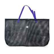 *BLUE LUG* big tote (mesh black)