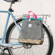*BLUE LUG* 3way pannier (mesh grey)