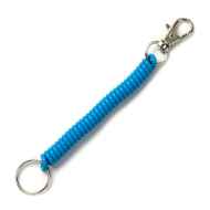 *SUPER COIL* clip on key coil (turquoise)