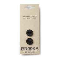 *BROOKS* rubber end plugs (black)