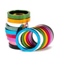 *BLUE LUG* 1inch aluminium color spacer
