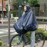 FAIRWEATHER* packable rain poncho (coyote brown) - BLUE LUG