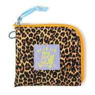 *BLUE LUG* L-wallet (leopard/orange)