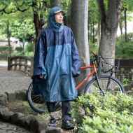 FAIRWEATHER* packable rain poncho (coyote brown) - BLUE LUG