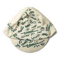 *TOMII CYCLES* will bryant cycling cap (off white/green)