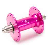 PHILWOOD* high flange track hub front (gunmetal) - BLUE LUG
