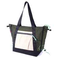 *SWIFT INDUSTRIES* acme tech tote (olive/ivory)